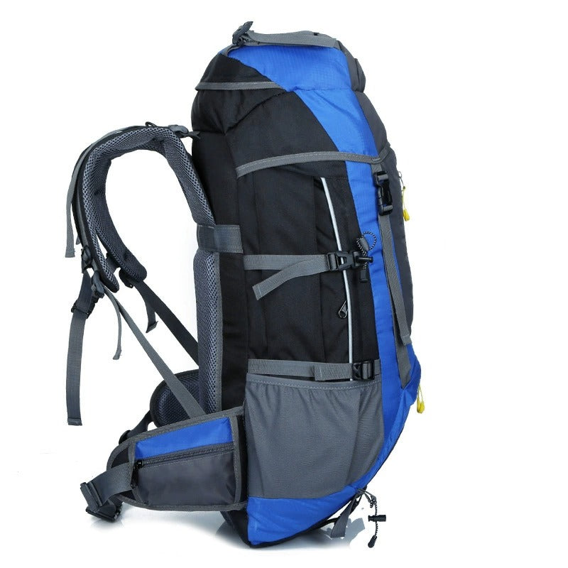 70L Large Capacity Hiking Backpack – Waterproof Trekking Rucksack with Ergonomic Support System for Men & Women | 0621