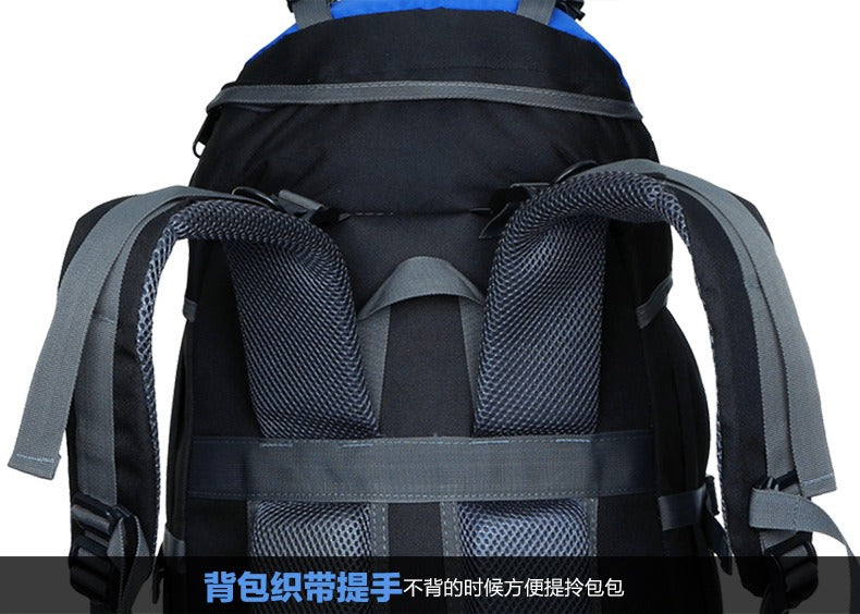 70L Large Capacity Hiking Backpack – Waterproof Trekking Rucksack with Ergonomic Support System for Men & Women | 0621