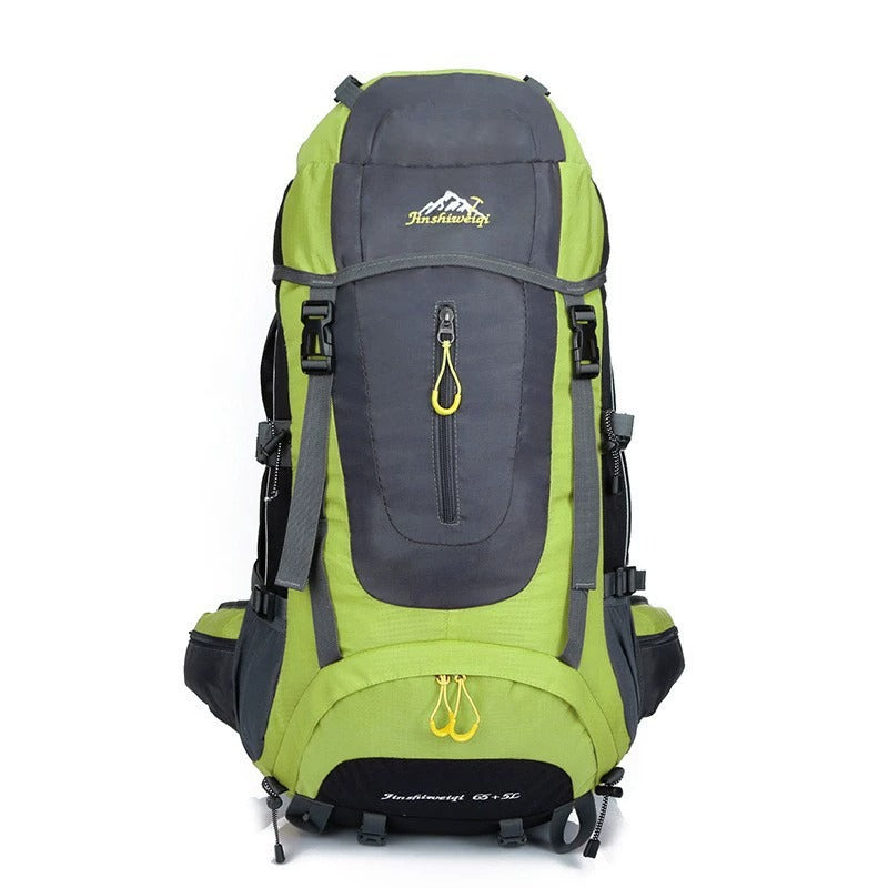 70L Large Capacity Hiking Backpack – Waterproof Trekking Rucksack with Ergonomic Support System for Men & Women | 0621