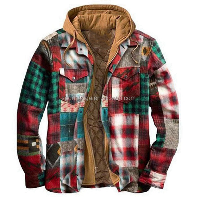 Winter Jacket Single-breasted Thicken Long Sleeve Hoodie | 210901