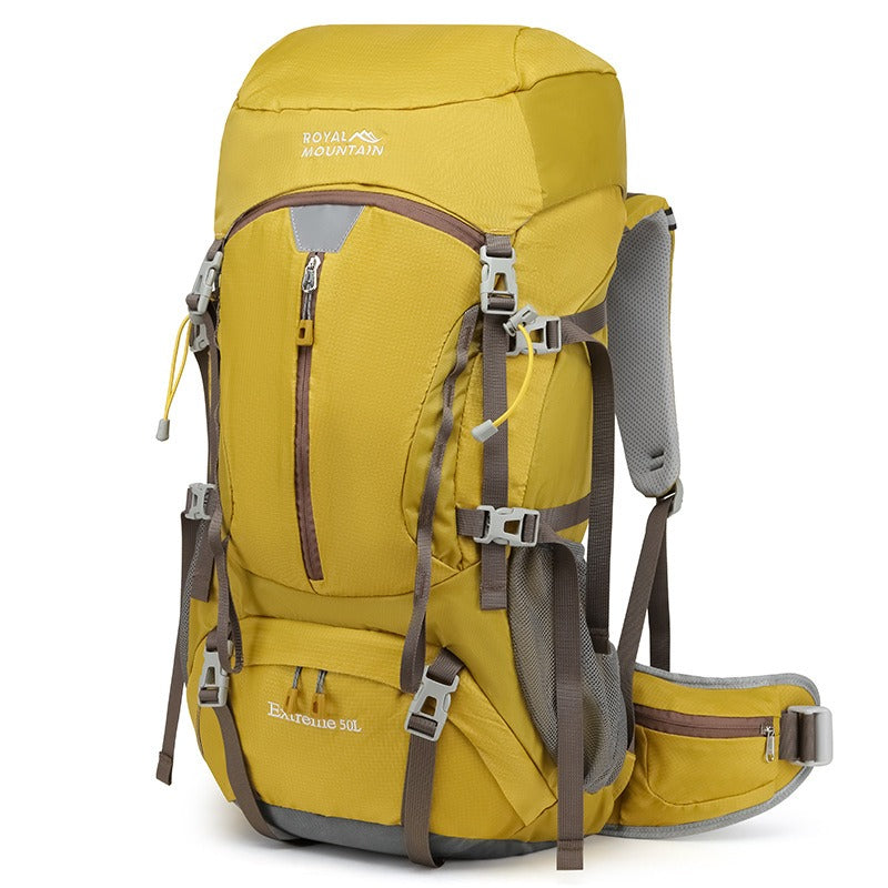 Royal Mountain 50L+5 Hiking Backpack – Waterproof Camping Rucksack UK | 1202