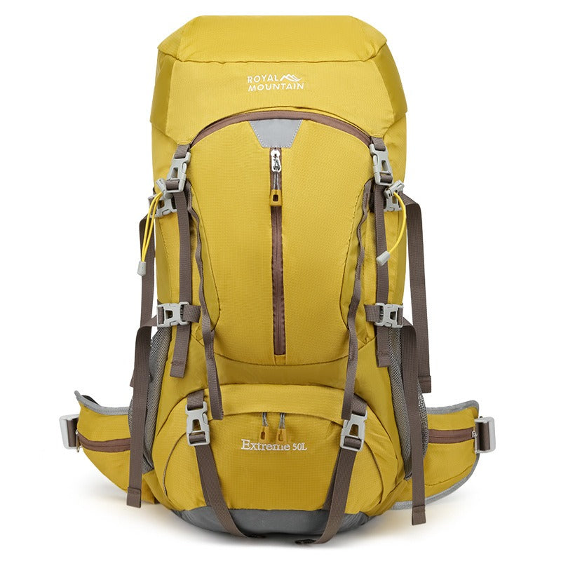 Royal Mountain 50L+5 Hiking Backpack – Waterproof Camping Rucksack UK | 1202