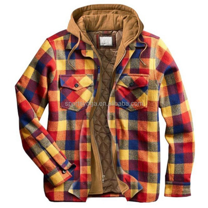 Winter Jacket Single-breasted Thicken Long Sleeve Hoodie | 210901