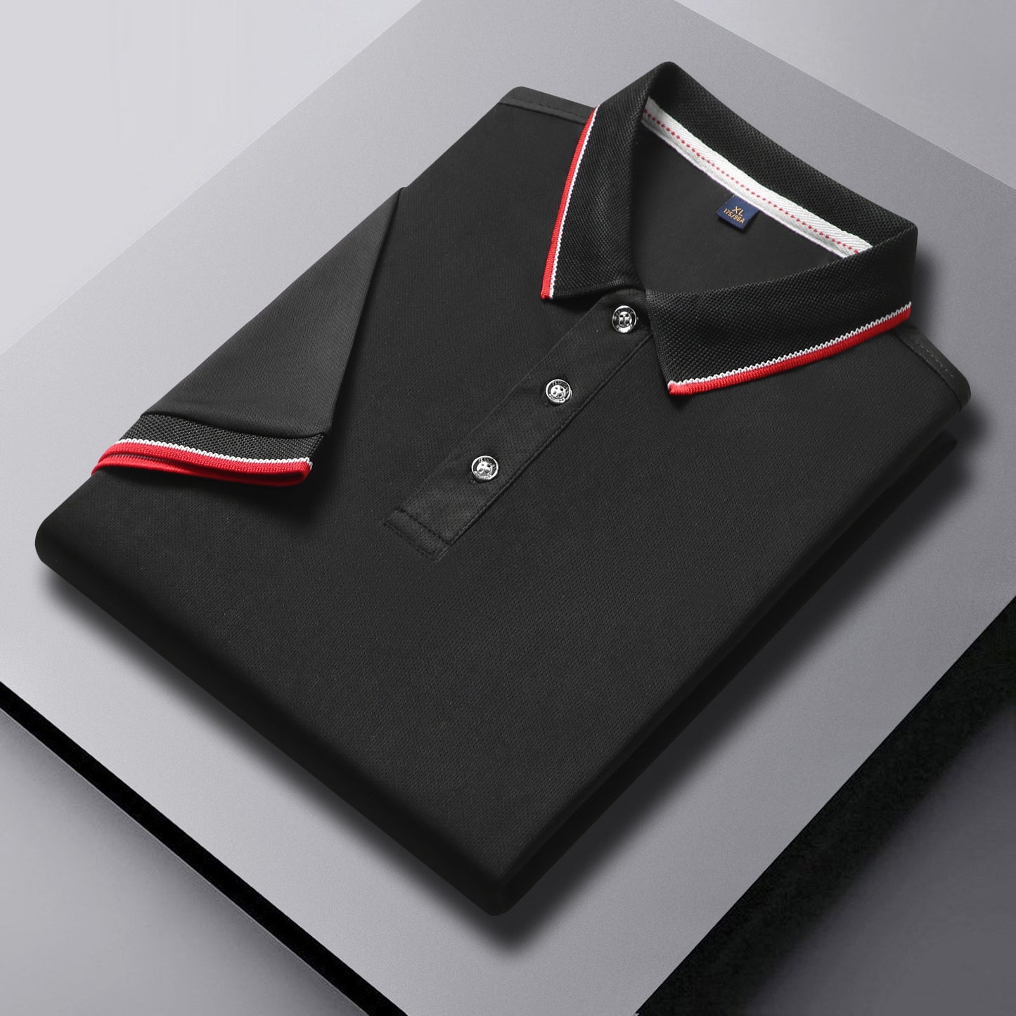 Men's Short-Sleeved Lapel Golf Polo Shirt Quick Dry & Embroidered Design T-Shirt | SG2316