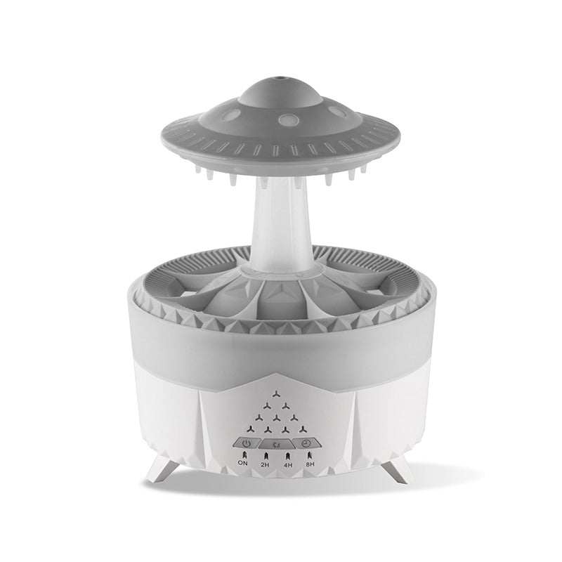 Remote Control Raindrop Cloud Humidifier 7 Colors LED Lamp UFO Aroma Diffusers | X01