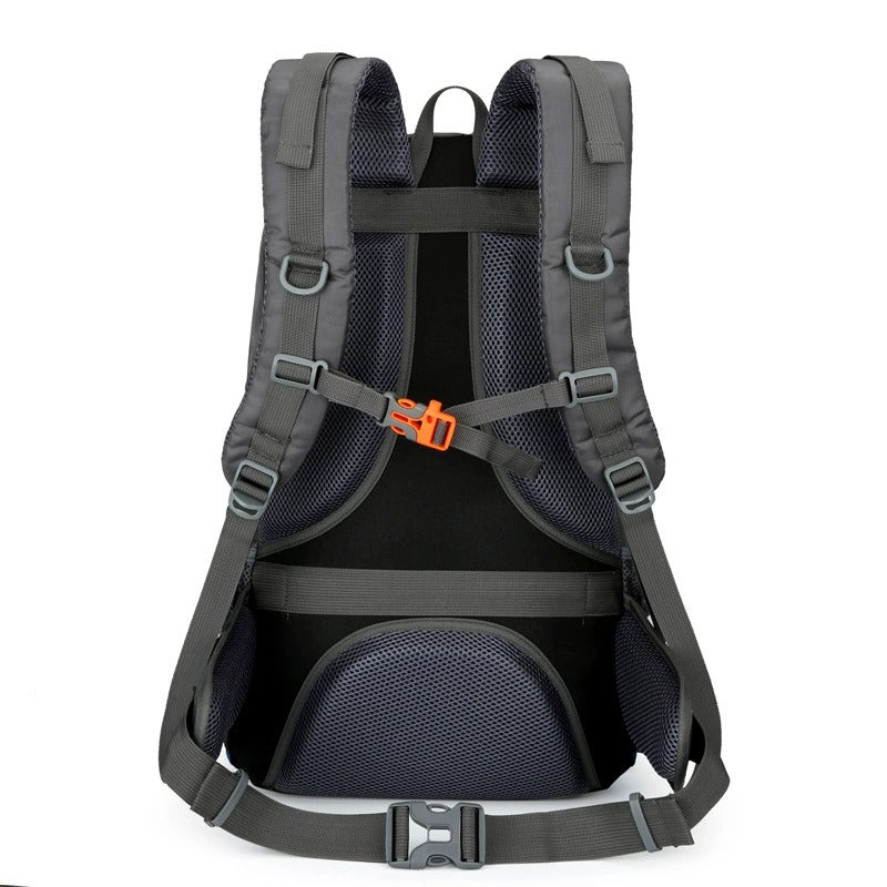50L Waterproof Hiking Backpack – Large Capacity Outdoor Travel Rucksack with Breathable Design & Reflective Safety Strips | 2205