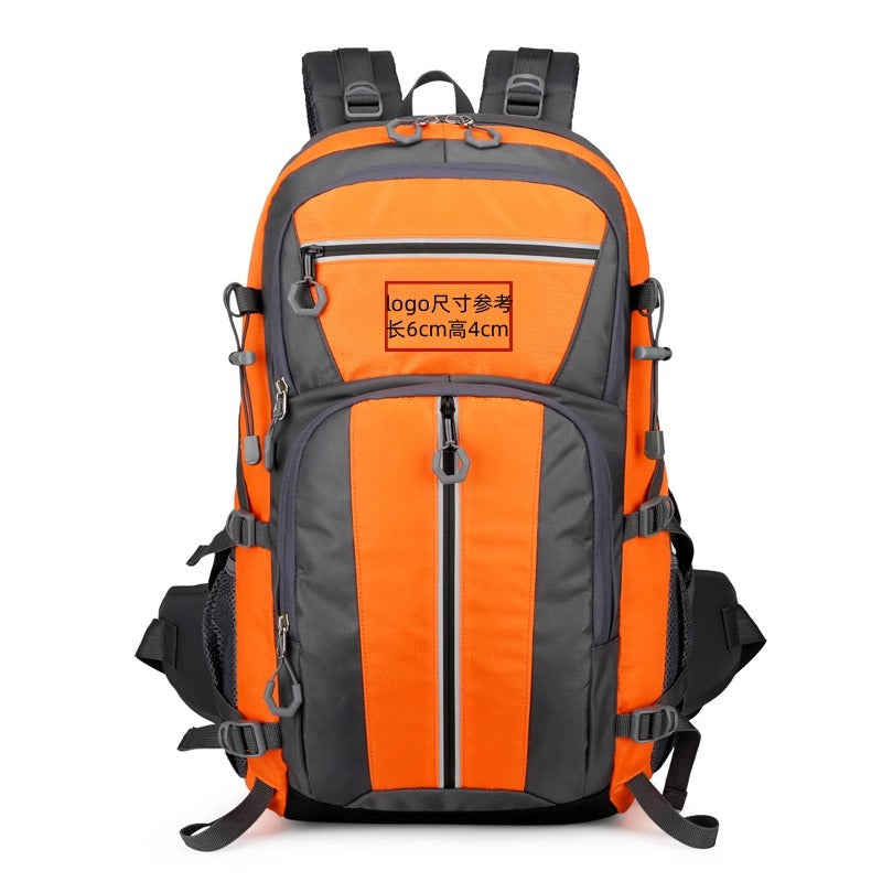 50L Waterproof Hiking Backpack – Large Capacity Outdoor Travel Rucksack with Breathable Design & Reflective Safety Strips | 2205