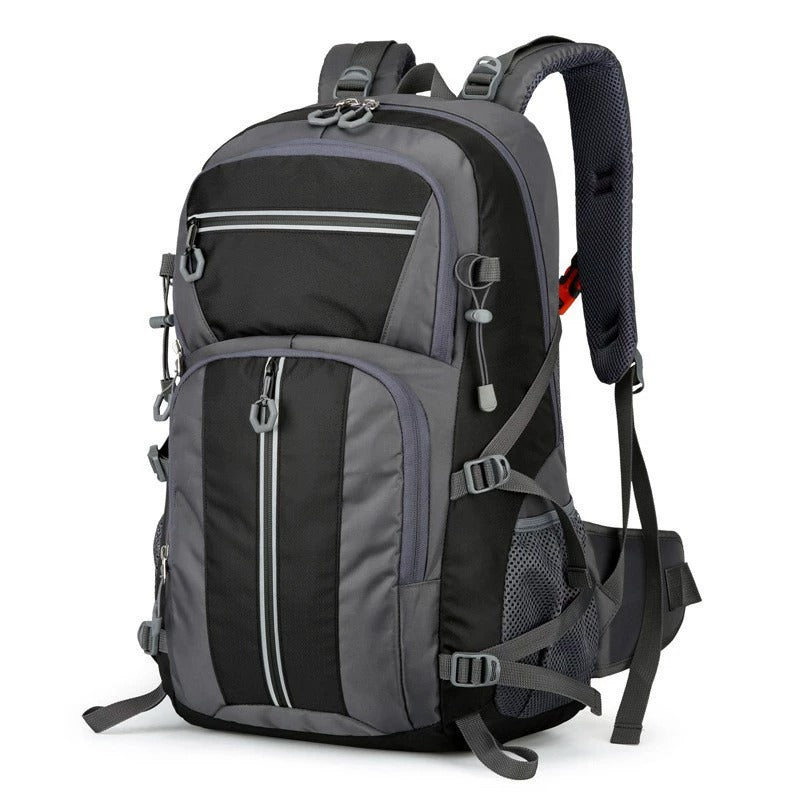 50L Waterproof Hiking Backpack – Large Capacity Outdoor Travel Rucksack with Breathable Design & Reflective Safety Strips | 2205