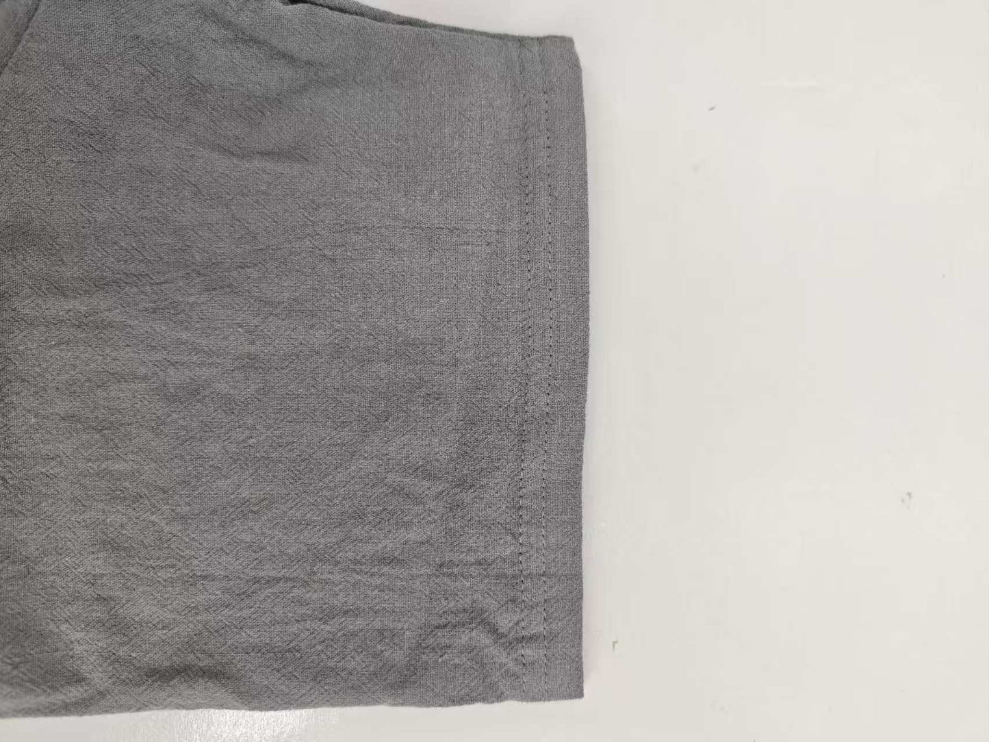 Men's Oversized Linen Shirt – Short-Sleeve Hooded Top | Breathable Amekaji Casual Style | Relaxed Fit Summer Overshirt | Spring 2025 Collection | 2455C