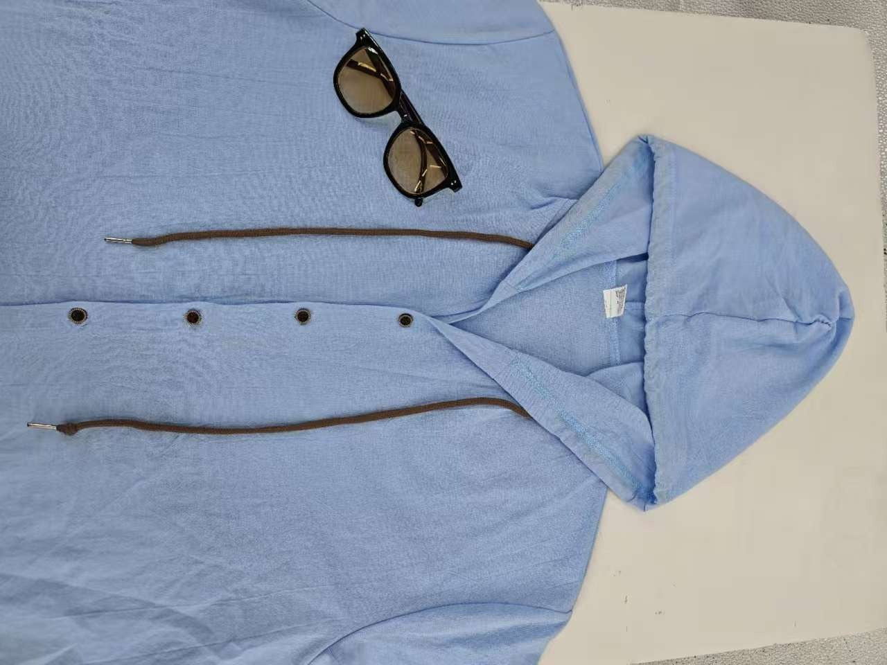 Men's Oversized Linen Shirt – Short-Sleeve Hooded Top | Breathable Amekaji Casual Style | Relaxed Fit Summer Overshirt | Spring 2025 Collection | 2455C