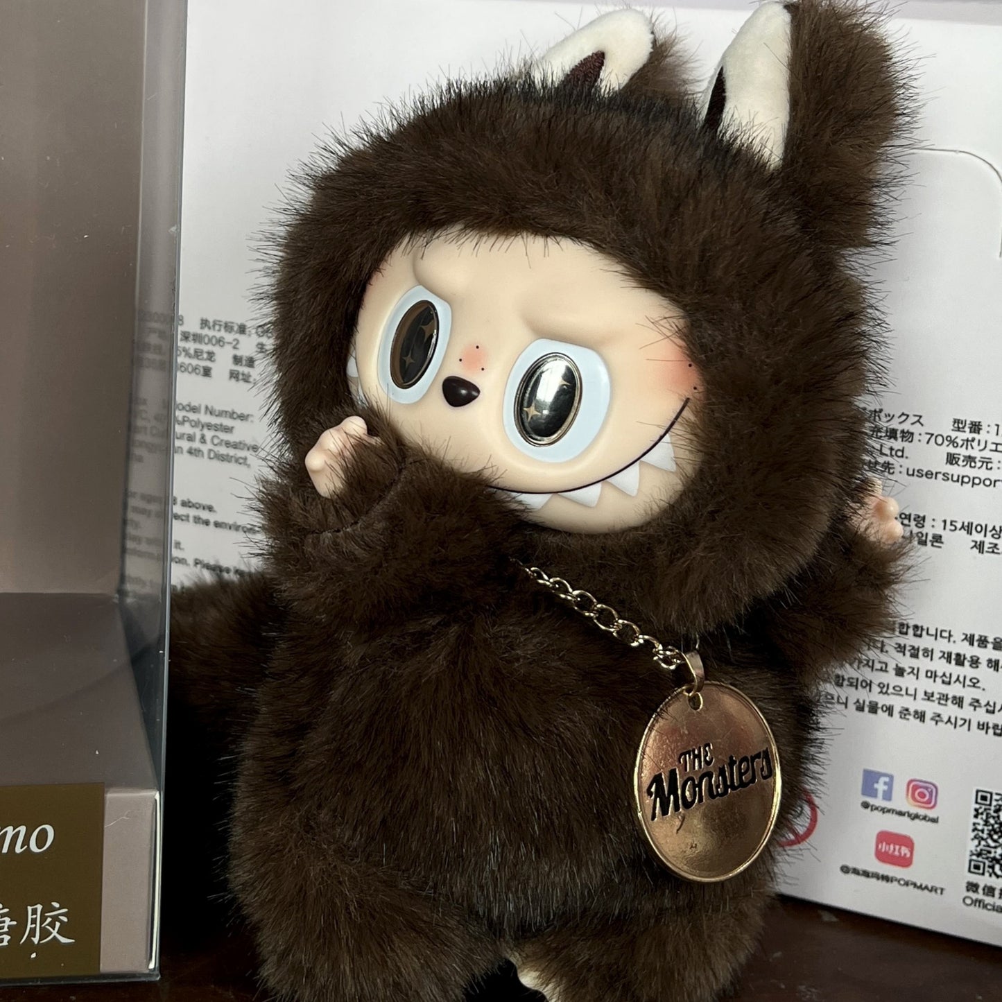 Labubu Leader Pendant – Cute Vinyl Plush Doll Keychain | Labubu-leader