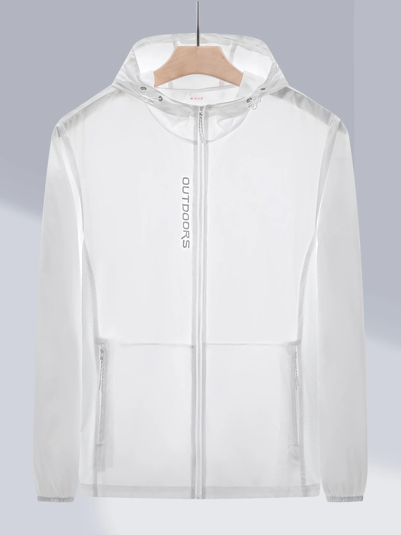 Men's UPF 50+ Sun Hoodie – Lightweight Zip-Up w/ Pockets | Moisture-Wicking & Breathable | 2208