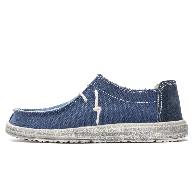 Men’s Breathable Lace-Up Summer Sneakers | Lightweight Low-Top Casual Shoes | 8803
