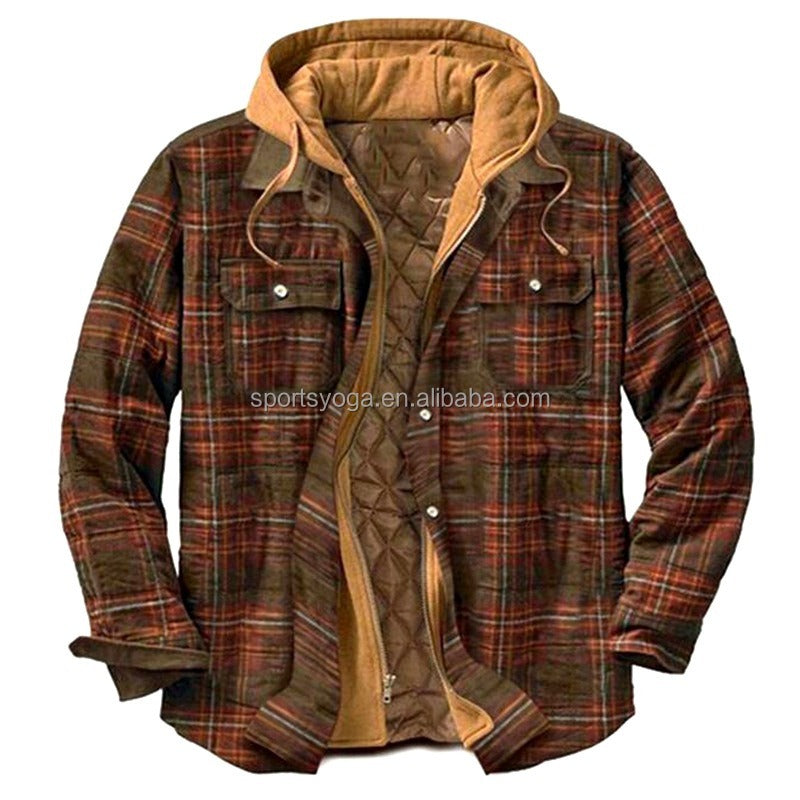 Winter Jacket Single-breasted Thicken Long Sleeve Hoodie | 210901