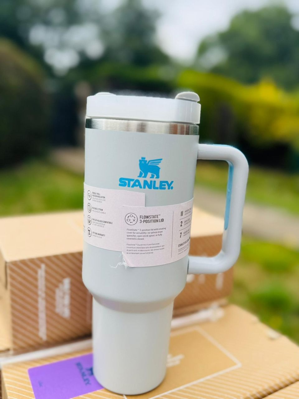 STANLEY 304 Stainless Steel Cup with Straw | Stanley01