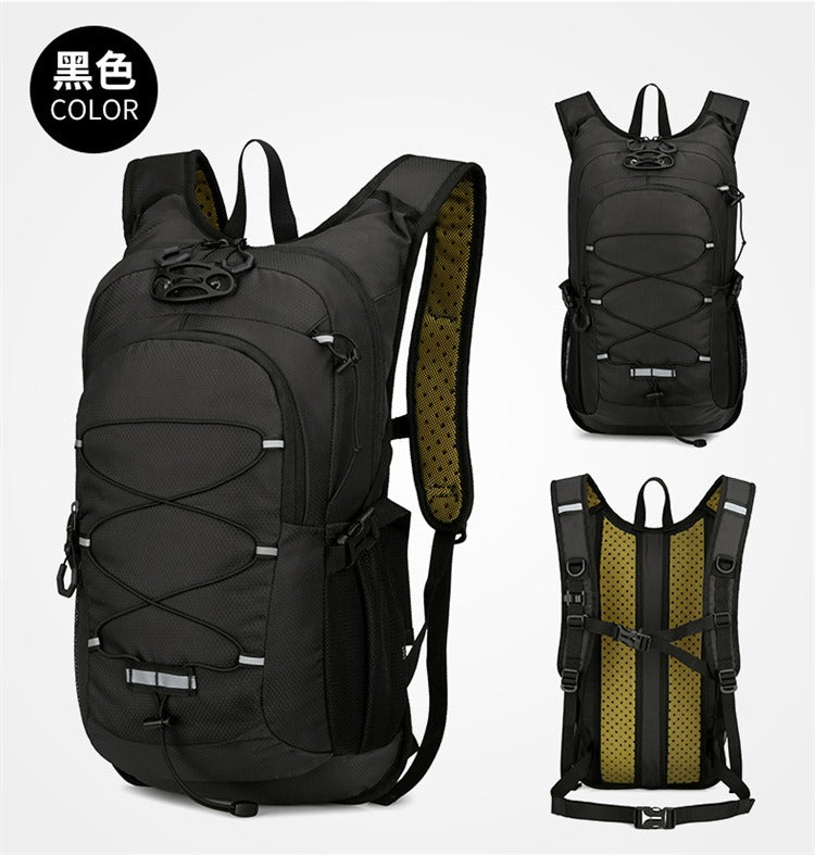 Waterproof Cycling Travel Backpack 20-35L – Large Capacity, Durable Oxford Outdoor Daypack for Hiking, Camping, Commuting | 8035