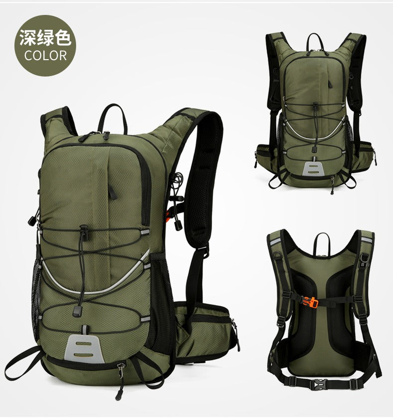 Lightweight Waterproof Running & Hiking Backpack – 20L Trail Marathon Cycling Rucksack with Reflective Safety Design | 8039
