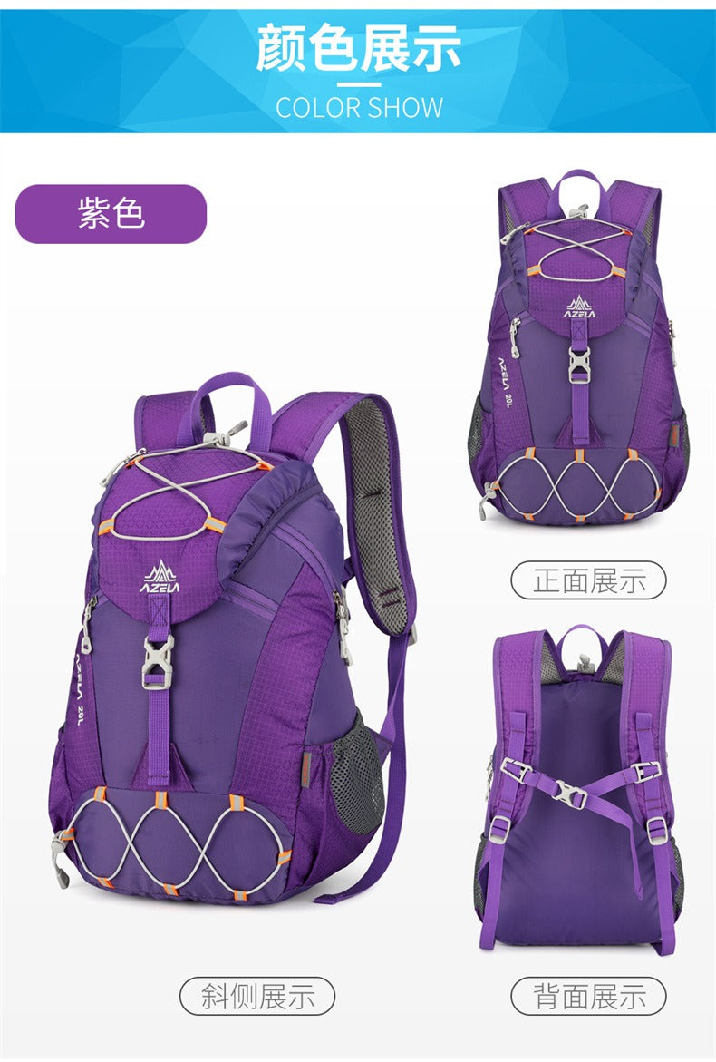 AZELA 20L Lightweight Outdoor Backpack – Hiking, Trail Running & Travel Pack for Men & Women | A1359