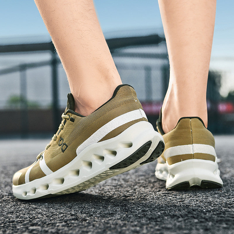 Men’s Stylish Cushioned Running Shoes – Lightweight Shock-Absorbing Trainers with Slip-Resistant Sole | 9922