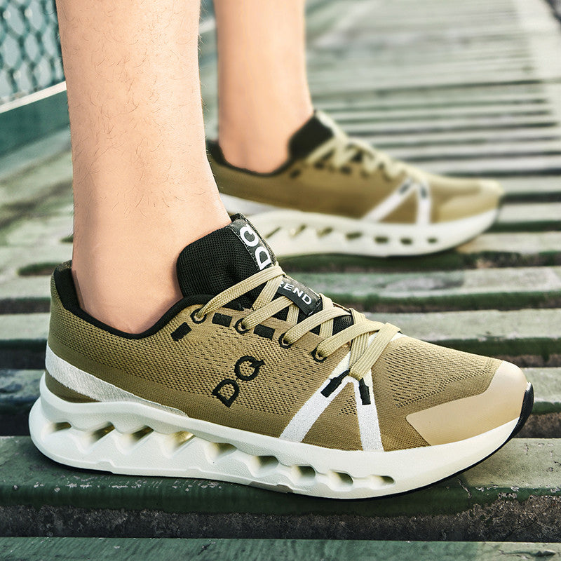 Men’s Stylish Cushioned Running Shoes – Lightweight Shock-Absorbing Trainers with Slip-Resistant Sole | 9922