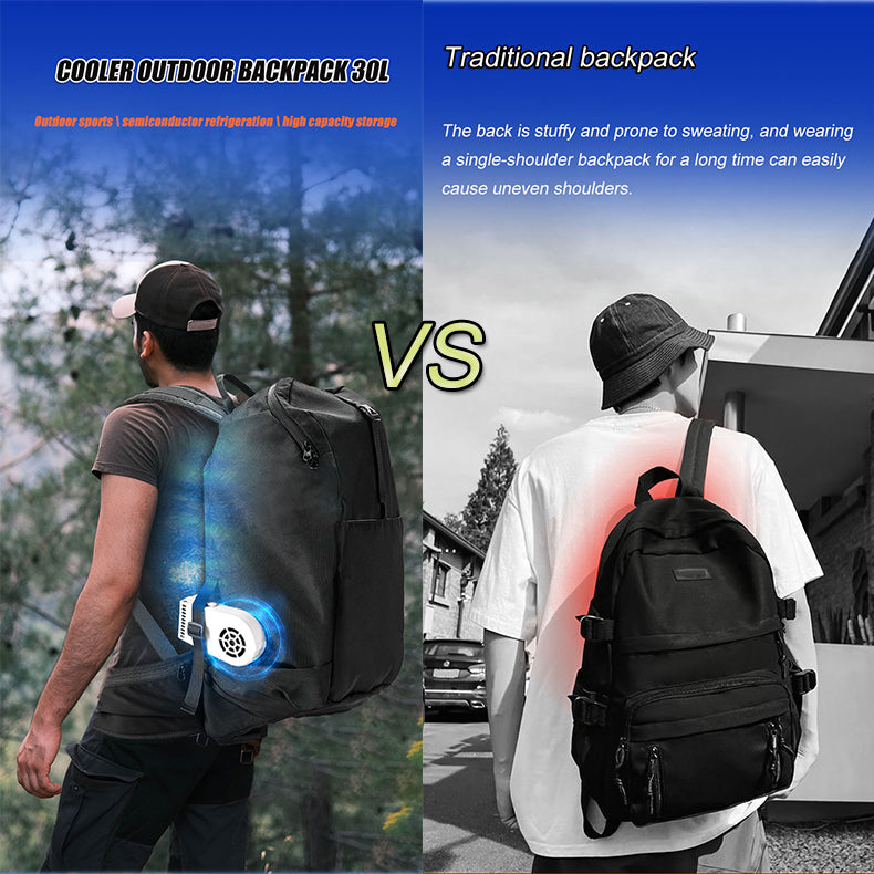 SenmiCool Air Cooling 30L Outdoor Backpack Semiconductor Refrigeration For Hiking Sports travel Mountaineering