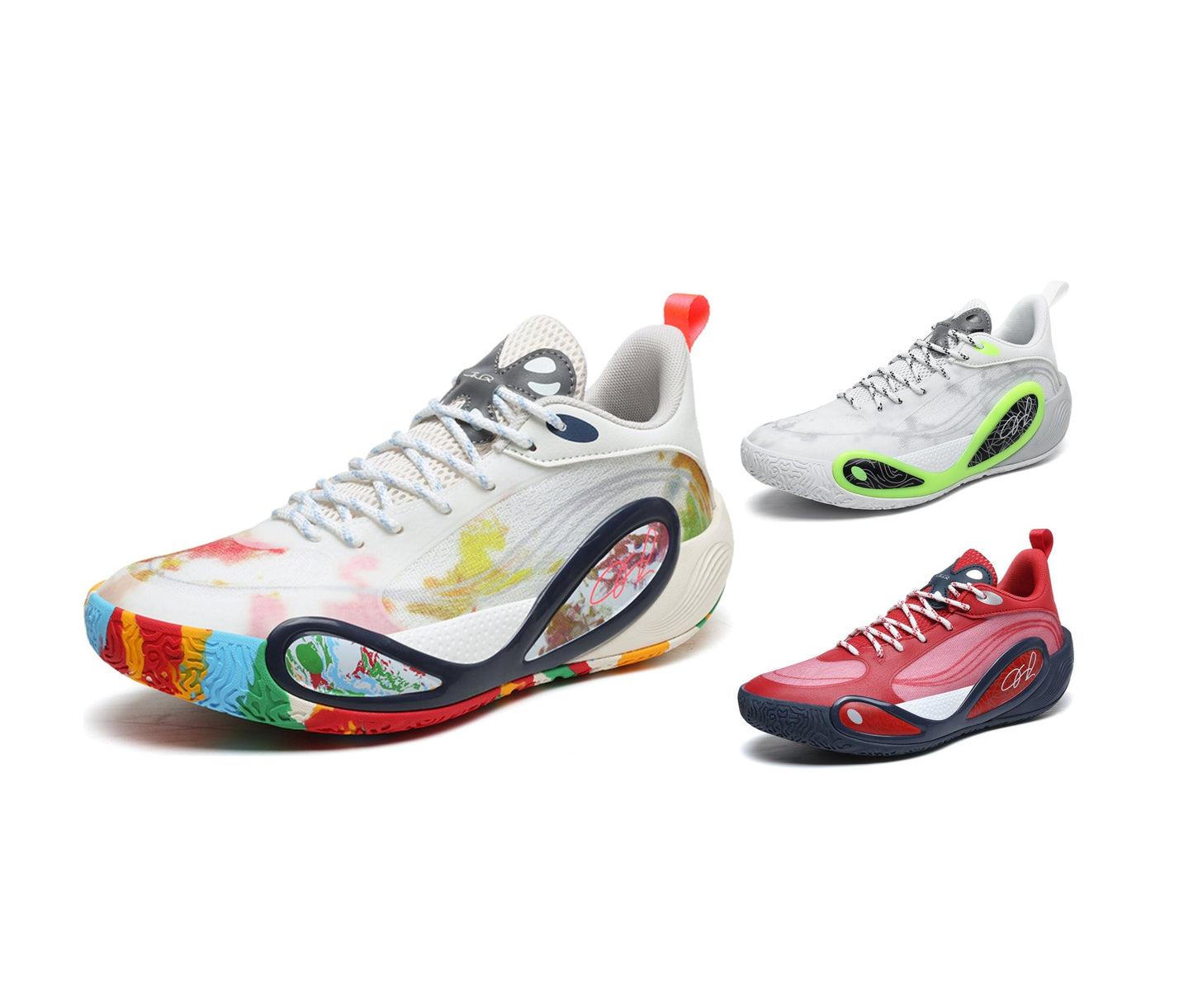 Men’s High-Grip Basketball Sneakers – Youth Street Sport Shoes with Durable Rubber Sole | 8506