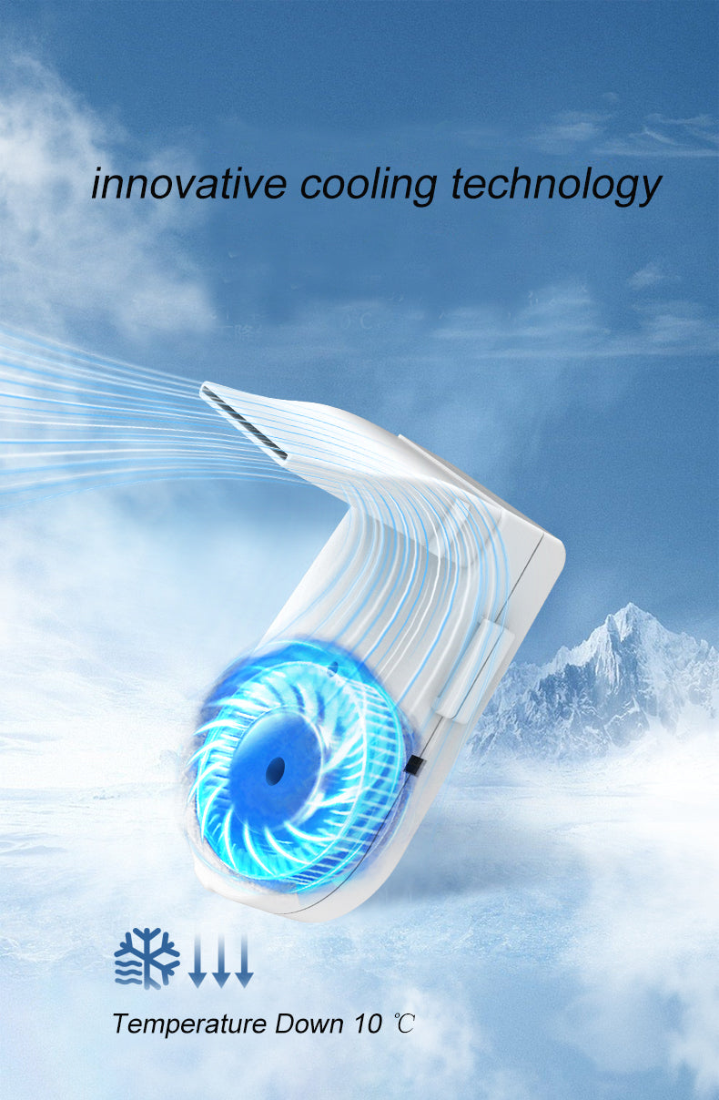 Mini ventilateur portatif Senmicool, nouveau ventilateur portatif de réfrigération à semi-conducteur pour un refroidissement rapide