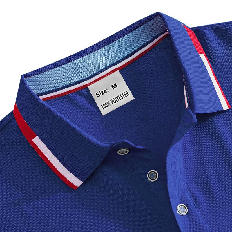 Men’s Quick-Dry Golf Polo Shirt – Short Sleeve Summer Business Casual Top | DS-2108