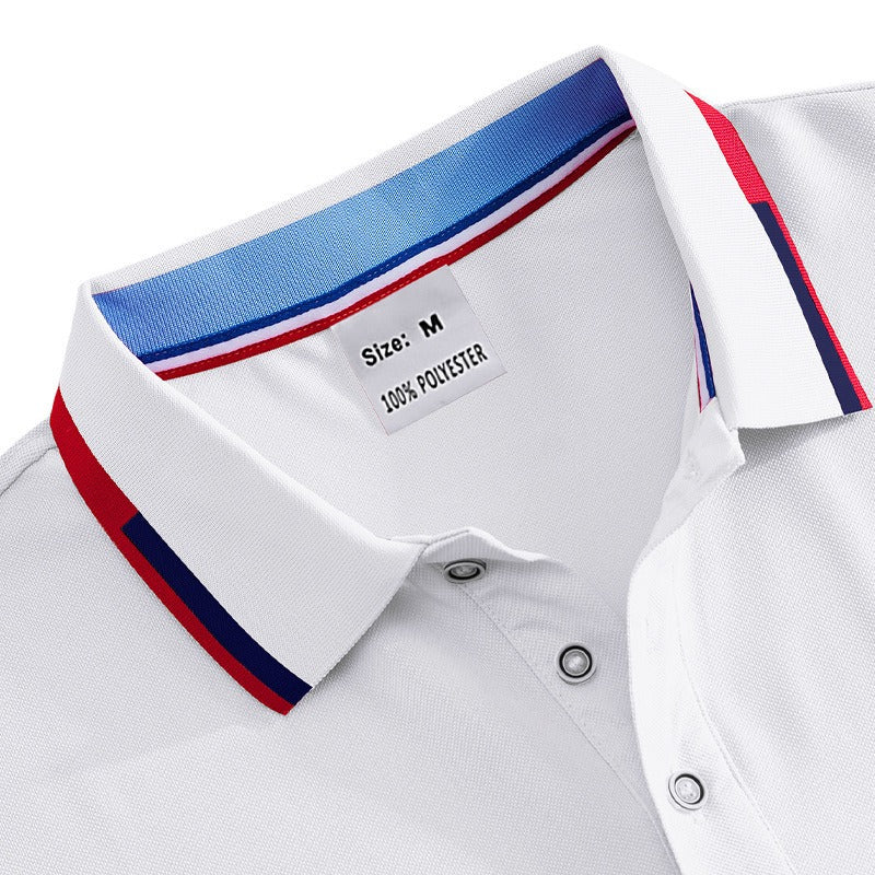 Men’s Quick-Dry Golf Polo Shirt – Short Sleeve Summer Business Casual Top | DS-2108