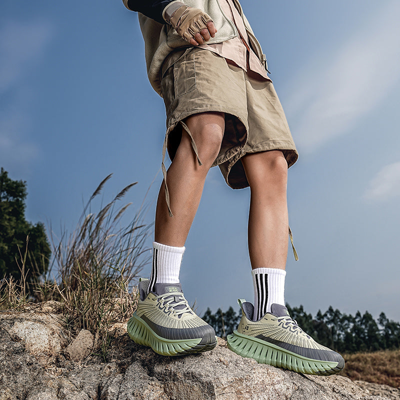 Carbon Plate Running Sneakers – Lightweight Breathable Unisex Trainers | A393