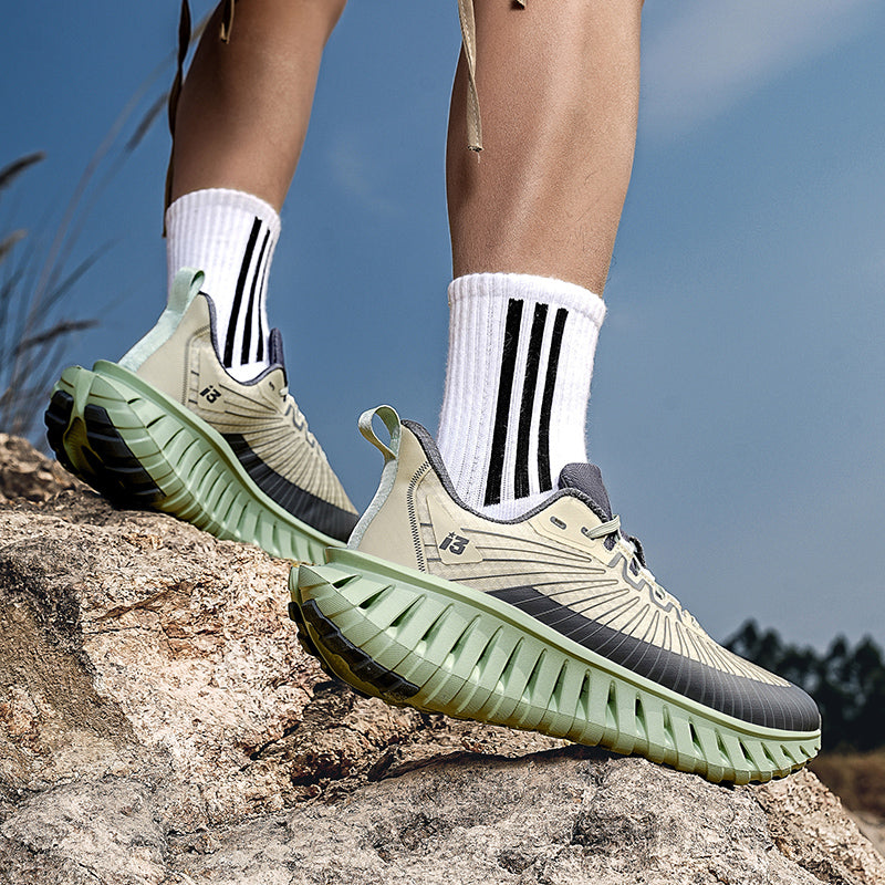 Carbon Plate Running Sneakers – Lightweight Breathable Unisex Trainers | A393