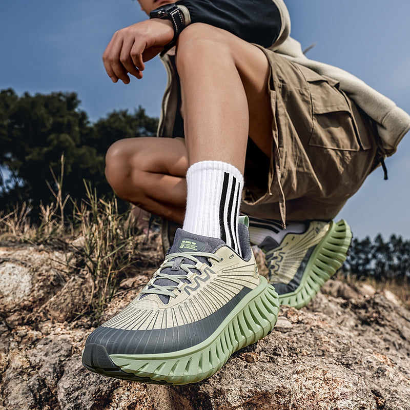 Carbon Plate Running Sneakers – Lightweight Breathable Unisex Trainers | A393