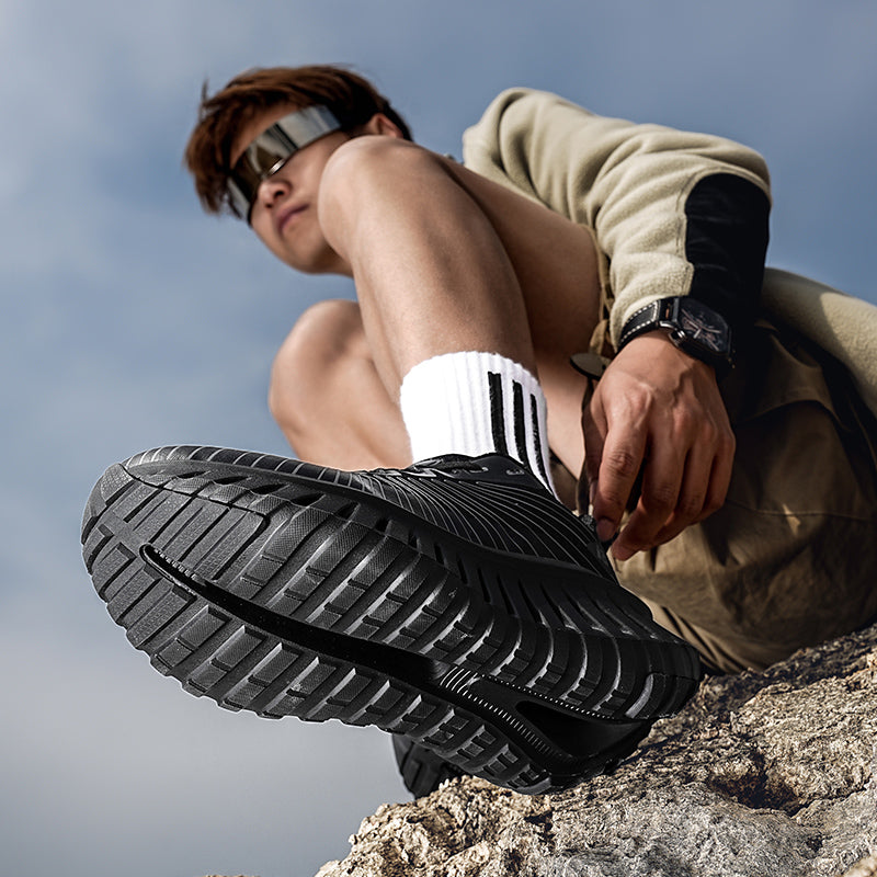 Carbon Plate Running Sneakers – Lightweight Breathable Unisex Trainers | A393