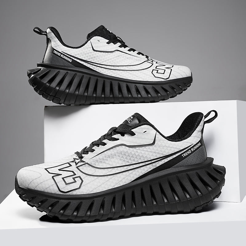 Carbon Plate Running Shoes for Men – Lightweight & Breathable with TPU Midsole Sneaker | A396