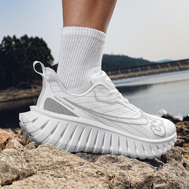 Carbon Plate Running Shoes for Men – Lightweight & Breathable with TPU Midsole Sneaker | A396