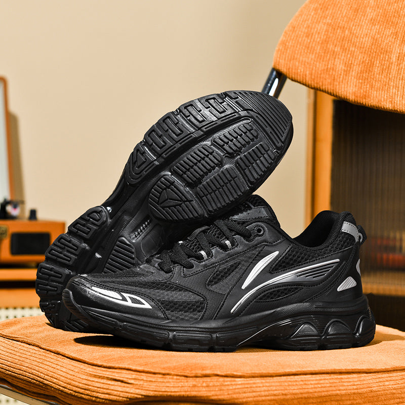 Men’s Retro Sport Sneakers – Lightweight Breathable Trainers with Cushioned Sole | A98