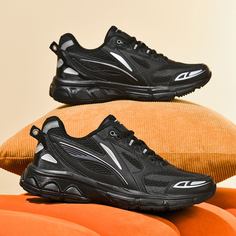 Men’s Retro Sport Sneakers – Lightweight Breathable Trainers with Cushioned Sole | A98