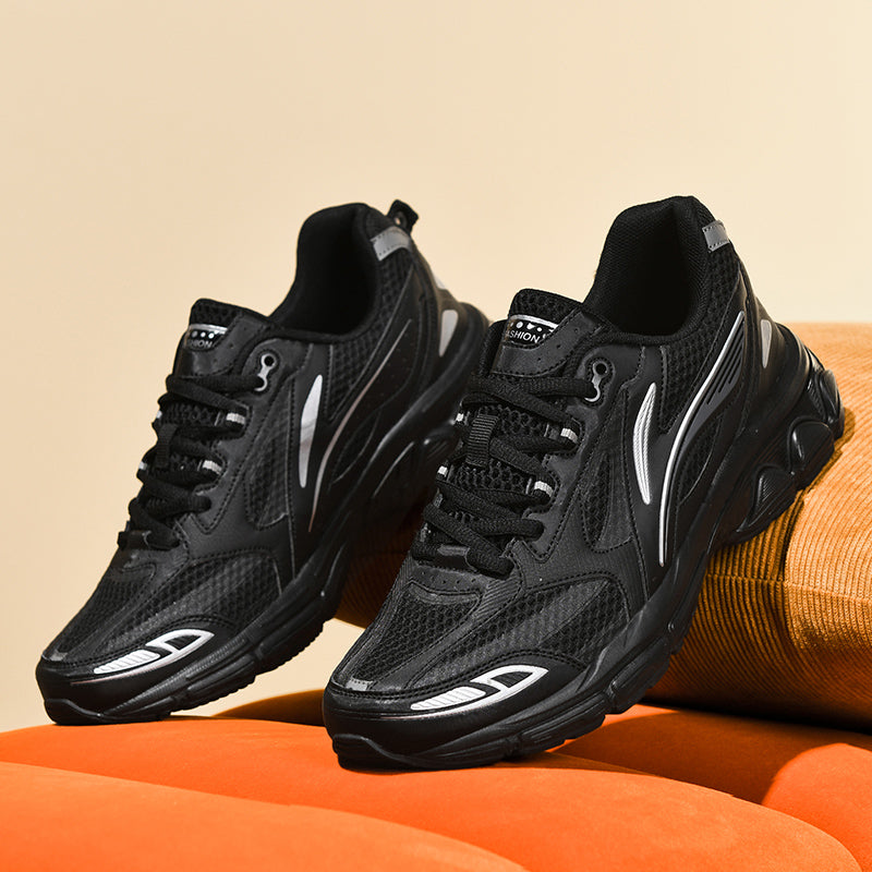 Men’s Retro Sport Sneakers – Lightweight Breathable Trainers with Cushioned Sole | A98
