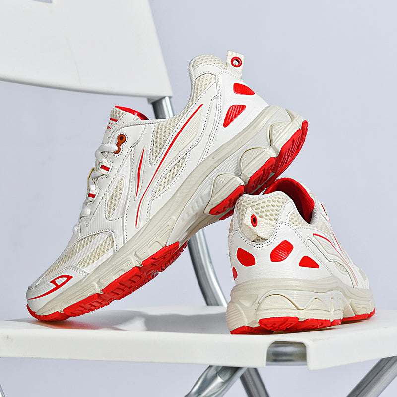 Men’s Retro Sport Sneakers – Lightweight Breathable Trainers with Cushioned Sole | A98