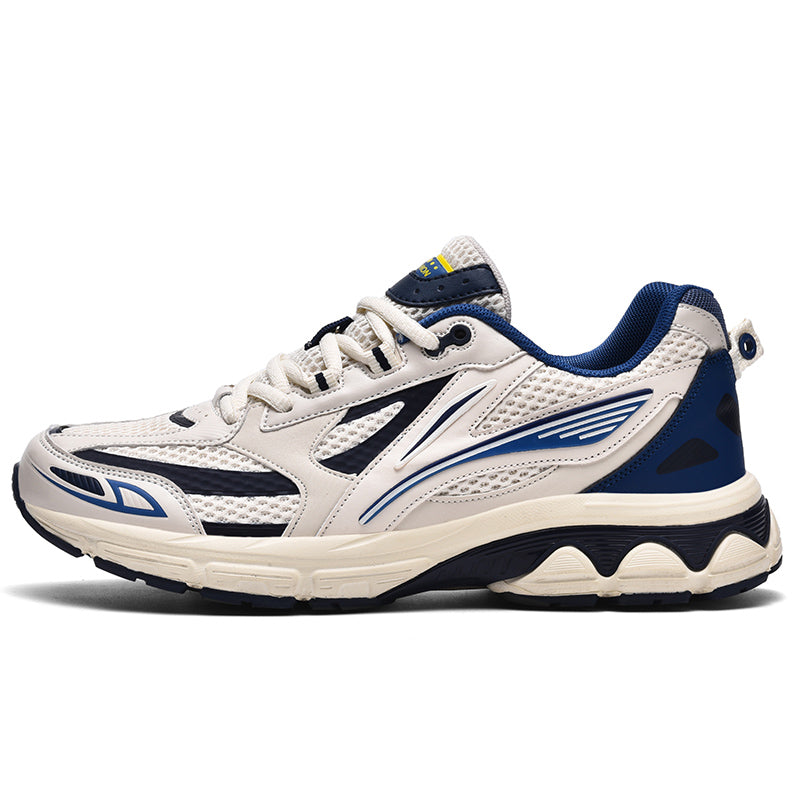 Men’s Retro Sport Sneakers – Lightweight Breathable Trainers with Cushioned Sole | A98