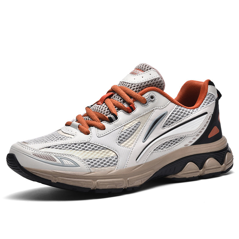 Men’s Retro Sport Sneakers – Lightweight Breathable Trainers with Cushioned Sole | A98