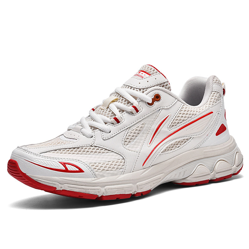 Men’s Retro Sport Sneakers – Lightweight Breathable Trainers with Cushioned Sole | A98