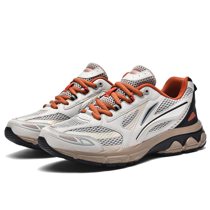 Men’s Retro Sport Sneakers – Lightweight Breathable Trainers with Cushioned Sole | A98