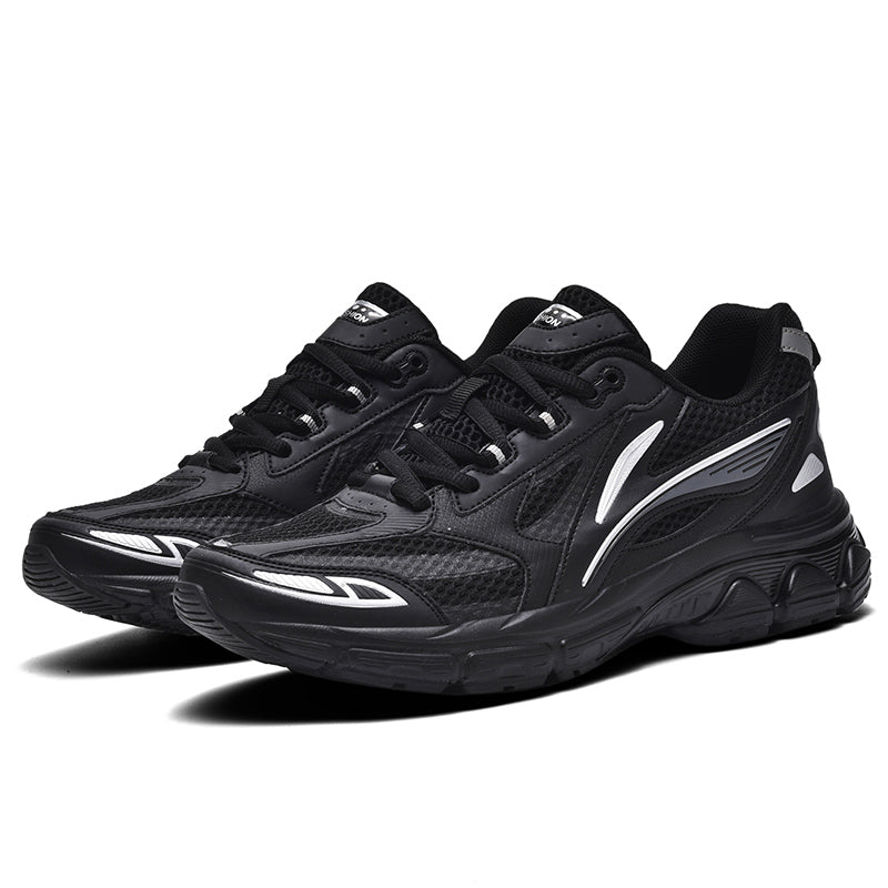 Men’s Retro Sport Sneakers – Lightweight Breathable Trainers with Cushioned Sole | A98
