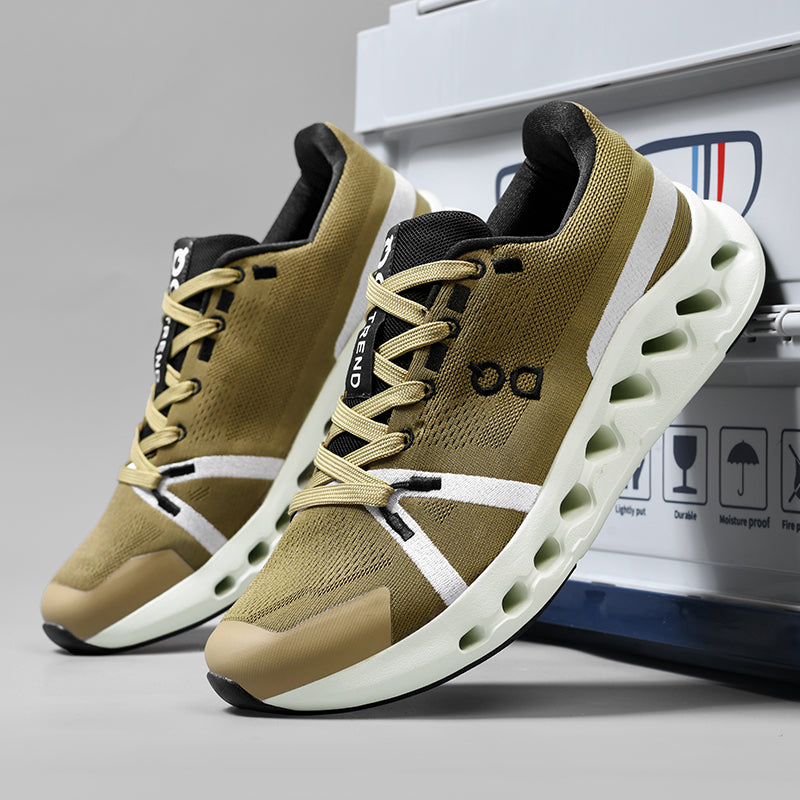 Men’s Stylish Cushioned Running Shoes – Lightweight Shock-Absorbing Trainers with Slip-Resistant Sole | 9922