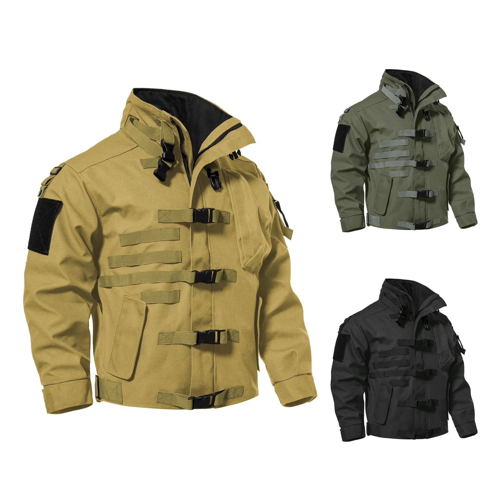 Military Jacket Outdoor Tactical Waterproof Jacket Army Outwear Coat