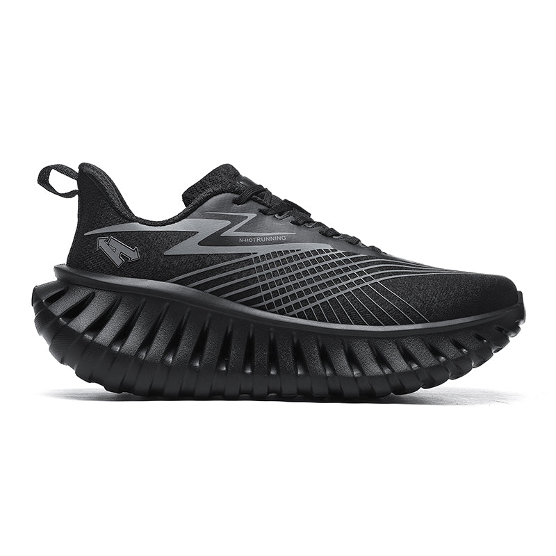 Unisex Breathable Running Sneakers – Lightweight Flyknit Trainers | A526