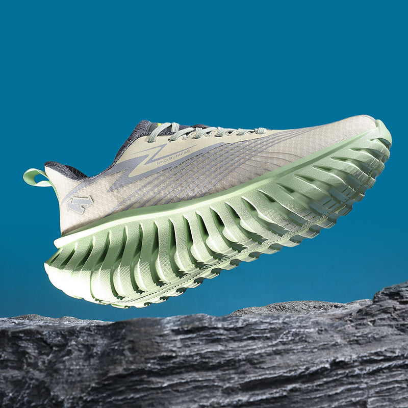 Unisex Breathable Running Sneakers – Lightweight Flyknit Trainers | A526