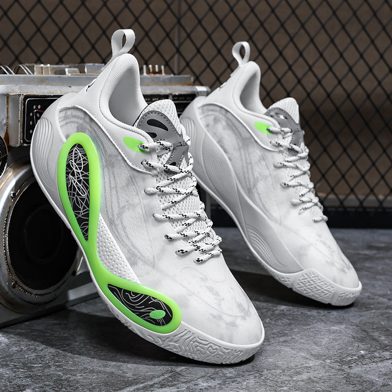 Men’s High-Grip Basketball Sneakers – Youth Street Sport Shoes with Durable Rubber Sole | 8506