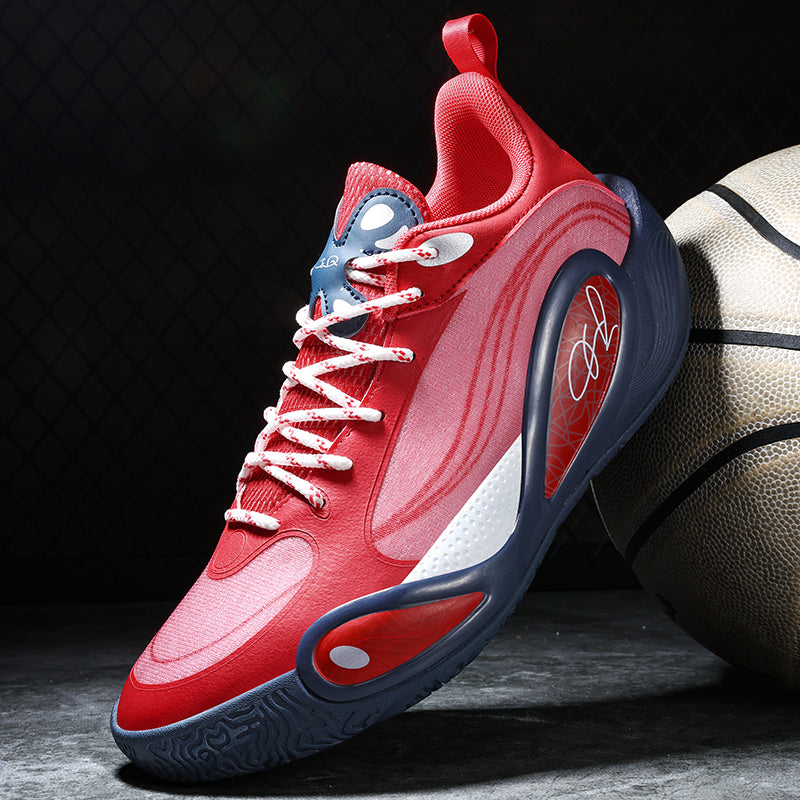 Men’s High-Grip Basketball Sneakers – Youth Street Sport Shoes with Durable Rubber Sole | 8506